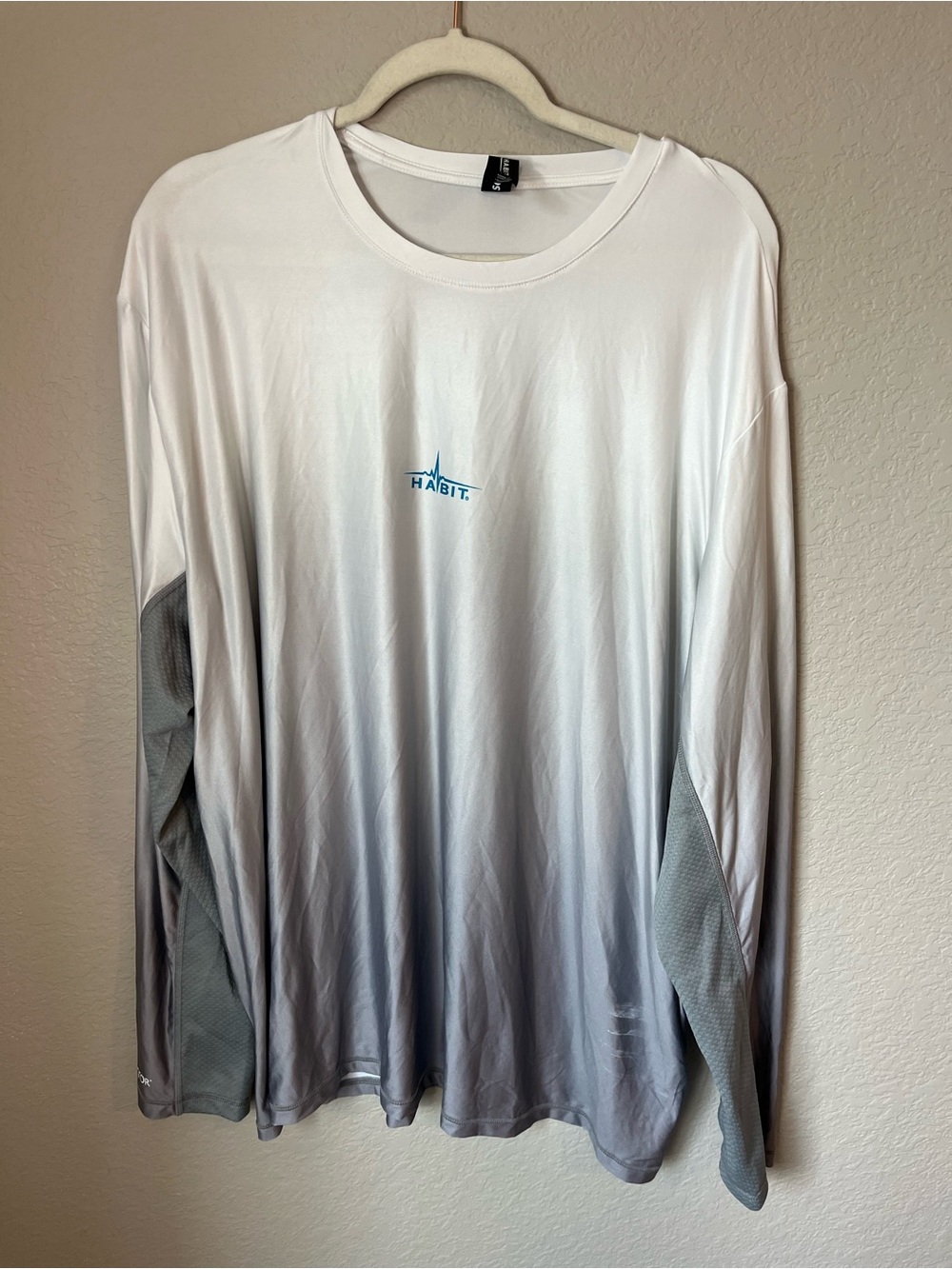 Habit Solar Factor Swordfish Fishing Sun Shirt 2XL UPF Long Sleeve Performance